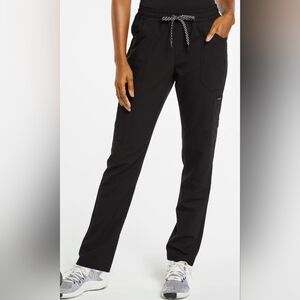 Jaanuu Large petite black scrub pants